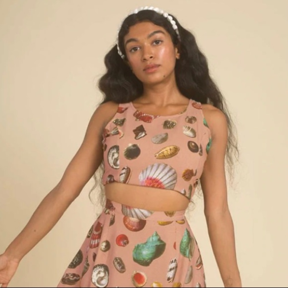 Samantha Pleet Freda Shell Tank Top Hidden Back Zip Designer NWT Brand New Tags